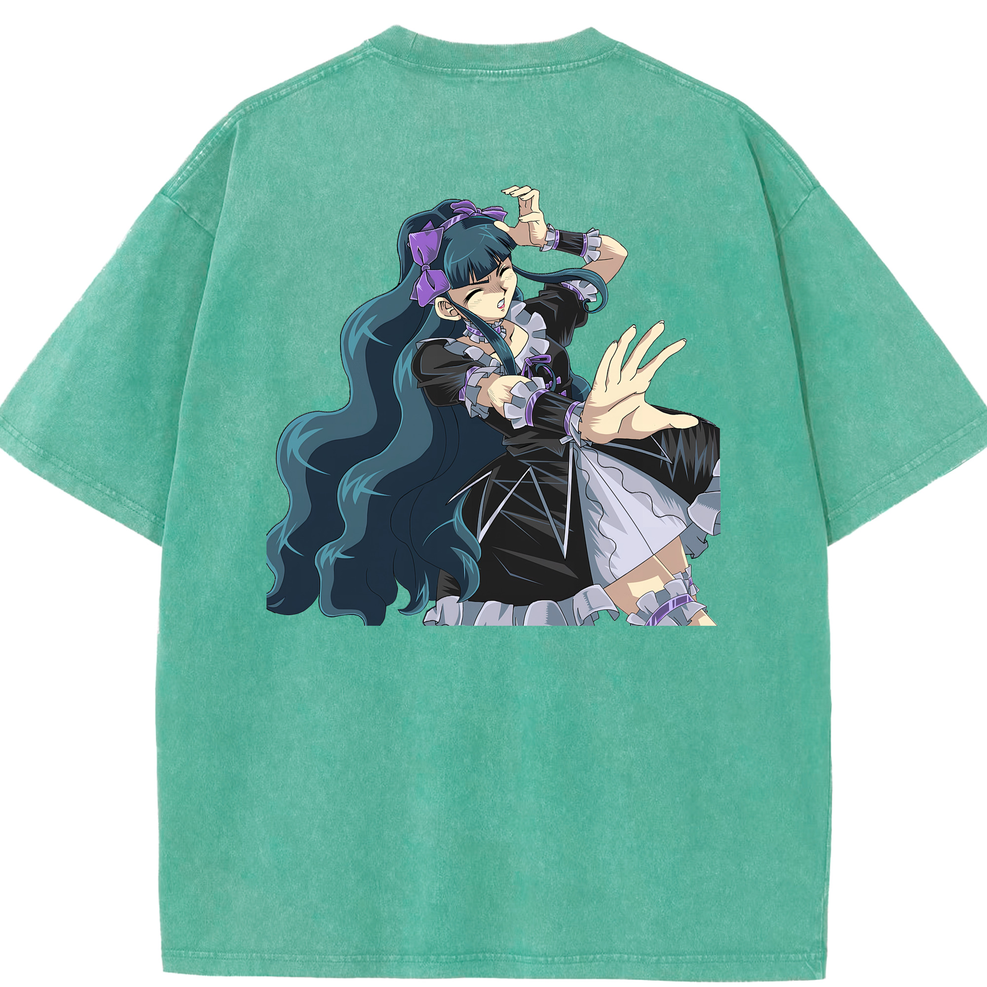 （画像用） 遊☆戯☆王 Yu-Gi-Oh! 綿100% ヴィンテージ風 半袖Tシャツ（背面プリント）